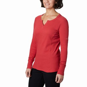 Columbia Fall Pine™ Långärmad Pullover Dam Röda (PDAIL4528)